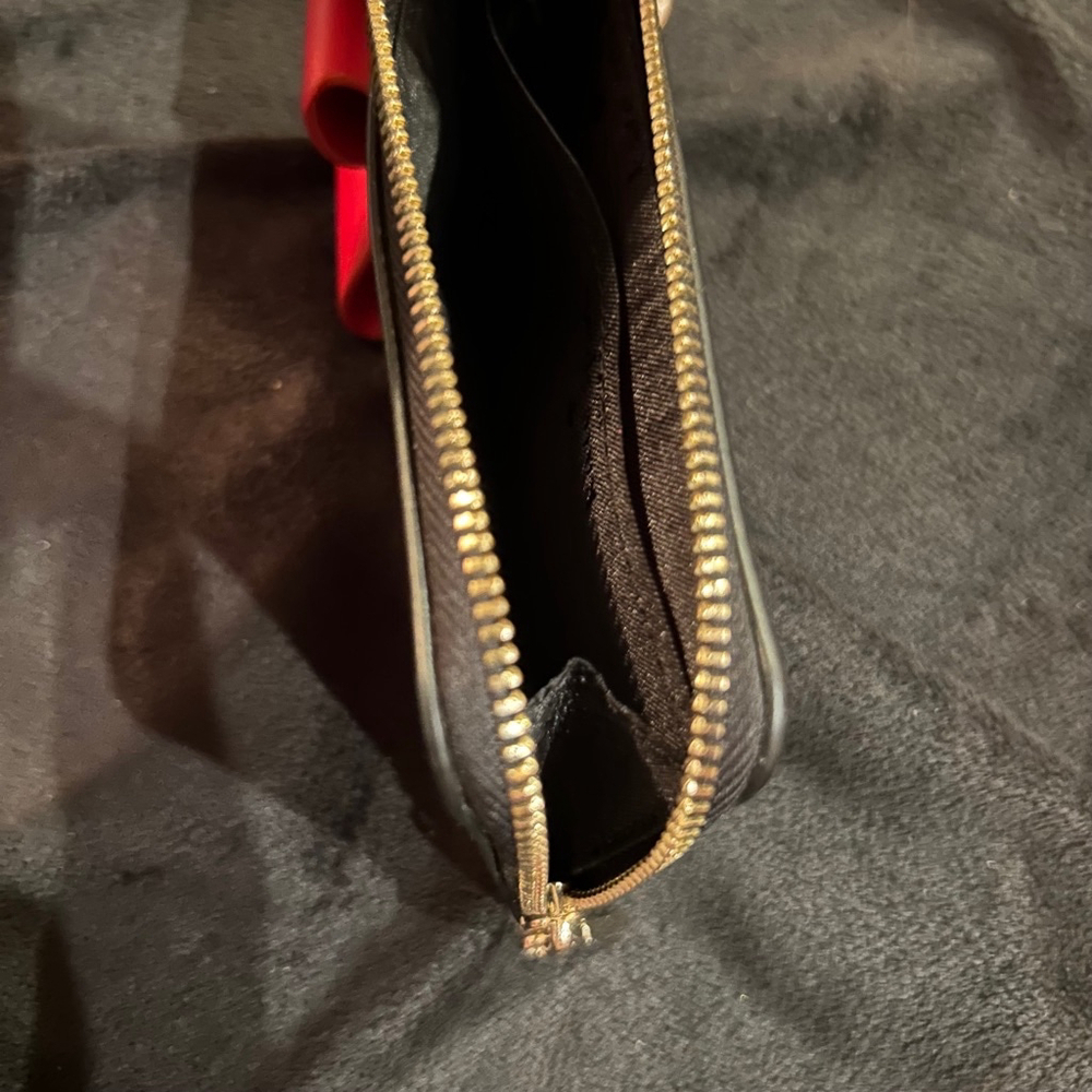 Disney Kate Spade Minnie Mouse Wallet, White & Black Polka Dot, Mouse Ears & Bow - Picture 4 of 4